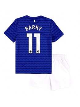 Everton Thierno Barry #11 Replika Hemmakläder Barn 2025-26 Kortärmad (+ byxor)